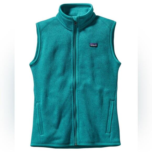 Patagonia Women’s Better Sweater Vest Teal Green Size XSmall - Picture 1 of 8